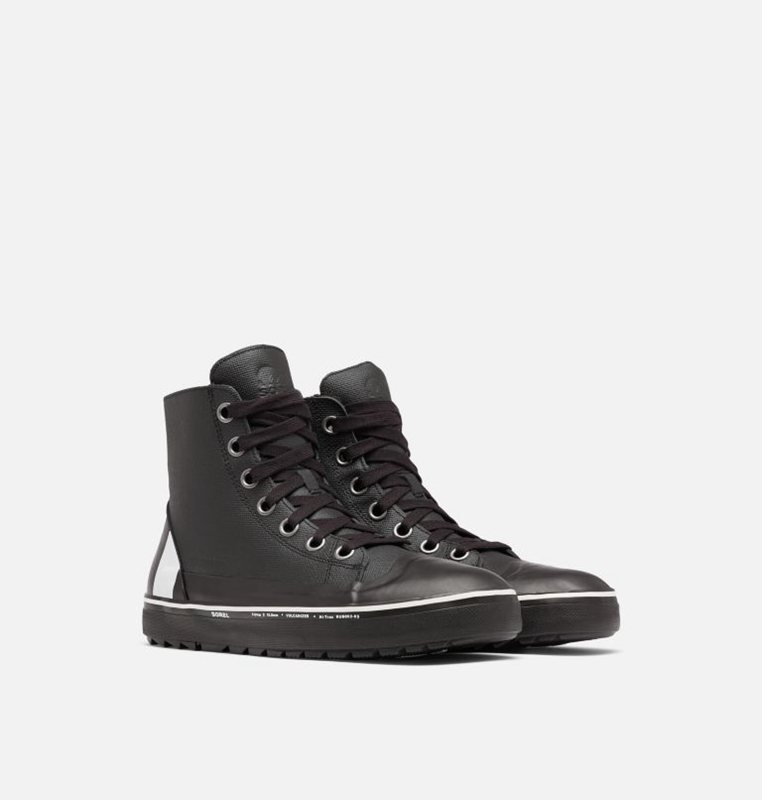 Mens Booties Black - Sorel Cheyanne™ Metro Hi - 289716-TYW